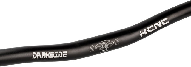 KCNC Darkside 15 mm 25.4 Riser Handlebars - black/710 mm 8°