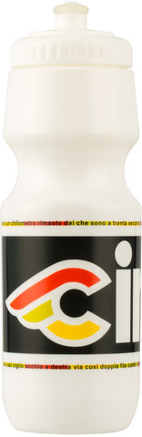 Cinelli C-Ride Logo Trinkflasche 750 ml - white/750 ml