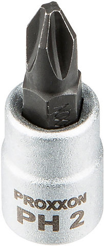 Proxxon 1/4" Phillips Head Screw Insert - silver/PH 2