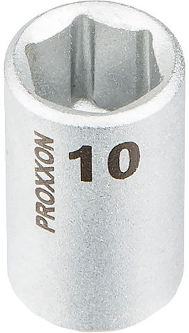 Inserto de llave de tubo 1/4" - plata/10 mm
