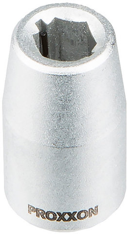 Adaptador de casquillos cuadrados a casquillos hexagonales - plata/1/4"