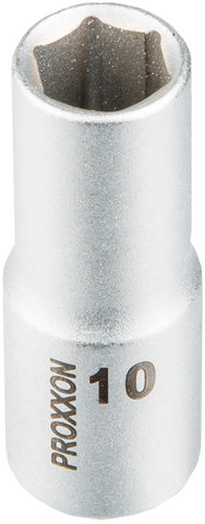 3/8" Tiefbett-Steckschlüssel-Einsatz - silber/10 mm