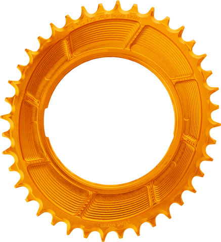 Garbaruk Plato Thread Mount para SRAM RED XPLR AXS PM Oval - naranja/40/40 