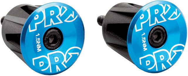 Bar End Plugs - blue/universal