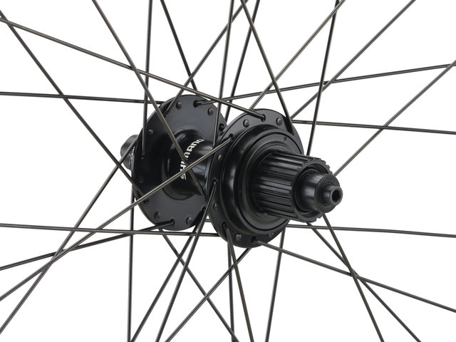 bc basic Mountain Deore Disc Center Lock DT Swiss 533D 29" Laufrad - schwarz | 29" HR 10x135 Shimano Micro Spline