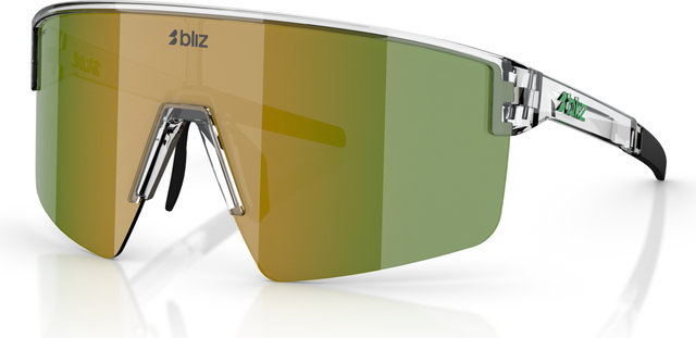 Bliz P004 Sports Glasses - transparent white | green