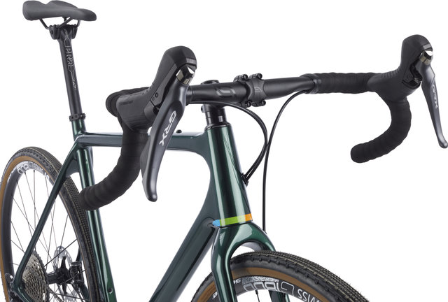 OPEN Vélo de Gravel en Carbone NEW U.P. bc Edition 28" - british racing green/28"/L