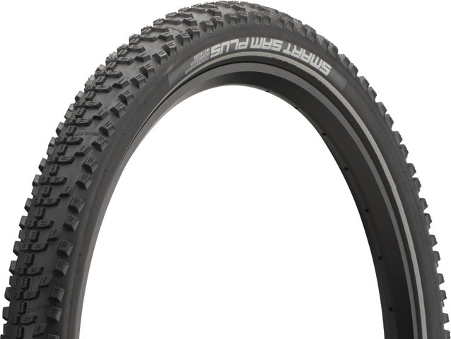 Schwalbe Cubierta de alambre Smart Sam Plus Performance DD GreenGuard E-50 26" - black reflex | 57-559 | 57 mm | 26 | 2.25 