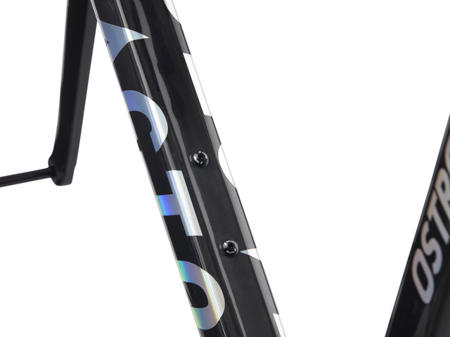 Factor Kit de Cadre en Carbone OSTRO V.A.M. Disc T47a SRAM DUB Modèle 2023 - chrome | 58 cm, 130 mm x 42 cm, SB 25 mm