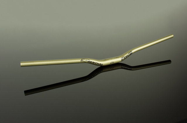 Renthal V3 Fatbar 31,8 30 mm Riser Lenker - gold/800 mm