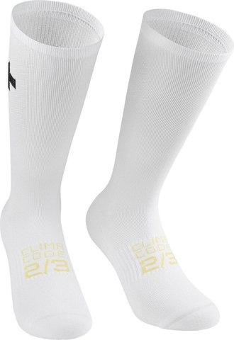 ASSOS Chaussettes Equipe Printemps Automne P1 - white series | 35 - 38