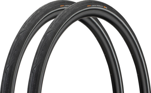 Continental Set de 2 Pneus Rigides Contact Urban 28" - noir-reflex/37-622/28 /37 