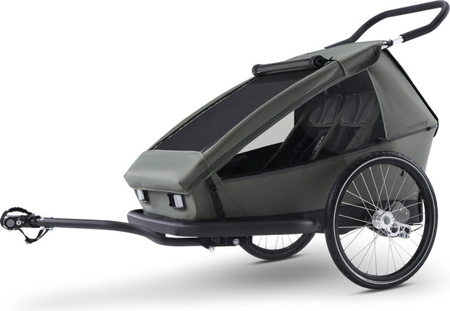 Croozer Kid Ellma Kinderanhänger - moss green | 20"