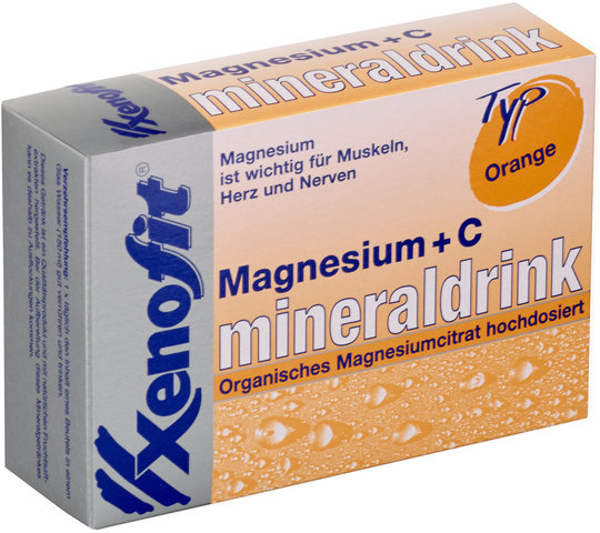 Magnesium + Vitamin C Drink Powder - 20 Pouches - orange/80 g