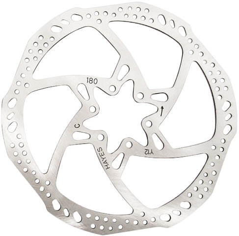 Hayes L-Series 6-bolt Brake Rotor - silver/180 mm