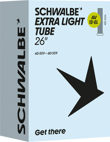 Schwalbe 13-EL for 26" Tube - universal | Schrader Valve (AV) | 40 mm