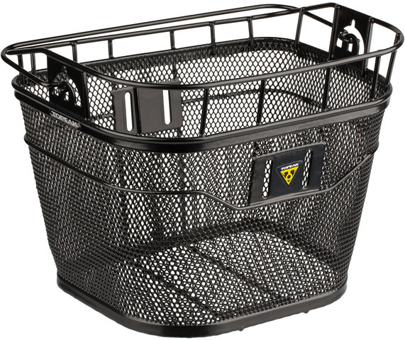 Front Bicycle Basket - black/16 litres