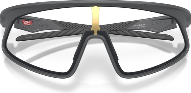 Oakley Lunettes de Sport RSLV 141 - matte carbon | clear to black iridium photochromic