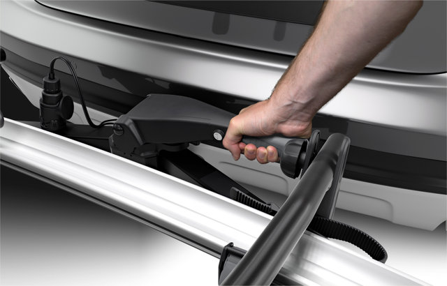 Thule Portabicicletas para enganche de remolque VeloSpace XT 2 - negro-plata