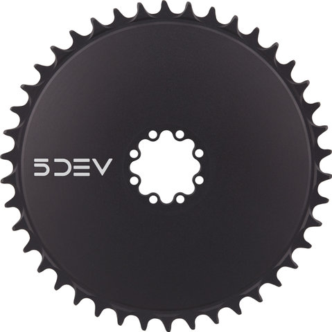 5DEV Aero Direct-Mount Titanium Kettenblatt - black/42 Z