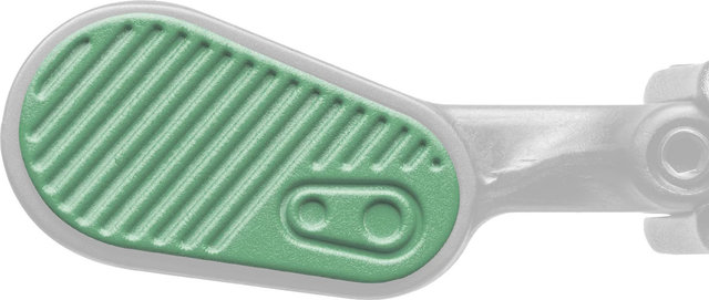 crankbrothers Almohadilla de Goma para Mando de Manillar Highline Evo - turquoise