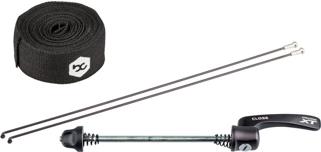 Roue Mountain XT Disc Center Lock 26" - noir/26" avant
