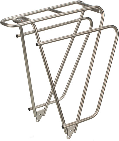 Logo Classic Stainless Steel Pannier Rack - stainless steel/universal