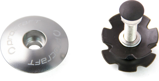 Procraft Krallenmutterset mit Alu Kappe - schwarz