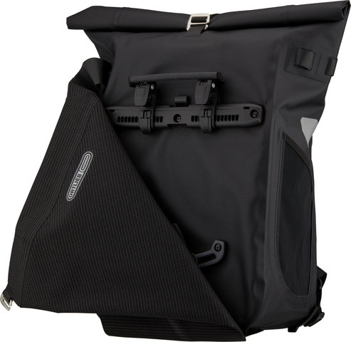 ORTLIEB Vario High-Vis QL2.1 Rucksack-Fahrradtasche Hybrid - black reflective/26000 ml