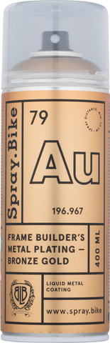 Spray.Bike Revêtement Métallique Frame Builders Metal Plating - bronze gold/400 ml