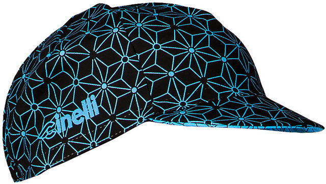 Blue Ice Cycling Cap - black-blue/unisize