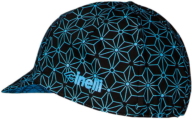 Blue Ice Cycling Cap - black-blue/unisize