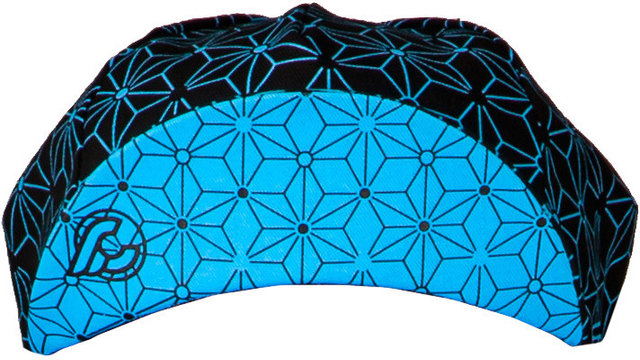 Blue Ice Cycling Cap - black-blue/unisize