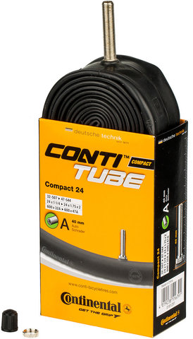 Continental Cámara de aire Compact 24 - universal/24 x 1 1/4-1,75x2 AV 34 mm