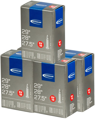 Schlauch 19 für 27,5" / 28" / 29" - 5 Stück - universal/28 x 1,5-2,35 SV 40 mm