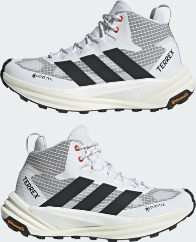 adidas Outdoor TERREX Freehiker 3 Mid GTX Wanderschuhe - ftwr white-core black-off white | 47 1/3 | 12