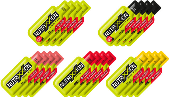 Nutrixxion Gel - 20 Pack - mixed/880 g