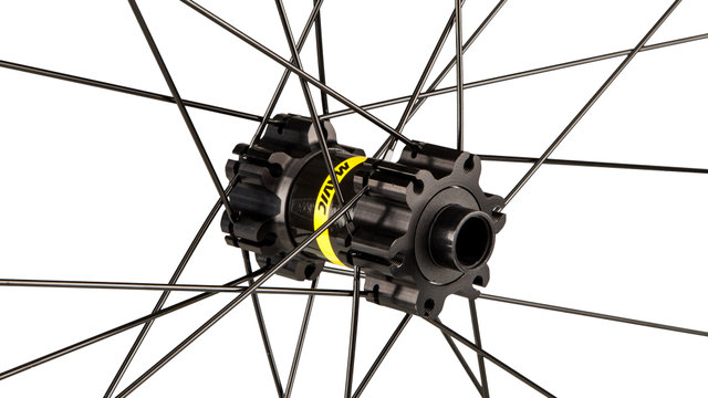 Mavic Juego de ruedas Crossride FTS-X Disc 6 agujeros 26" - negro/26" set (RD 15x100 + RT 10x135) Shimano