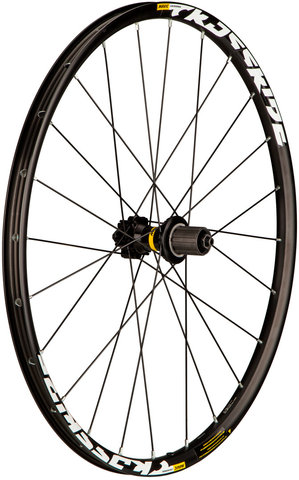 Mavic Crossride FTS-X Disc 6-Loch 26" Laufradsatz - schwarz/26" Satz (VR 15x100 + HR 10x135) Shimano