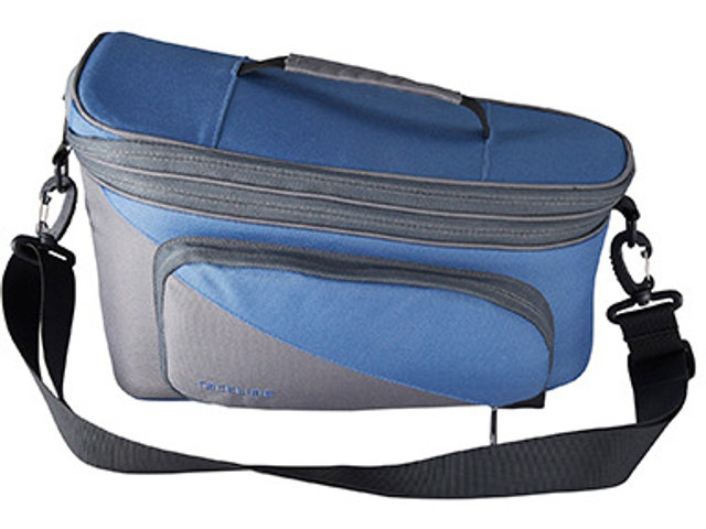 Talis Plus Pannier Rack Bag - berry blue-stone grey/8 litres