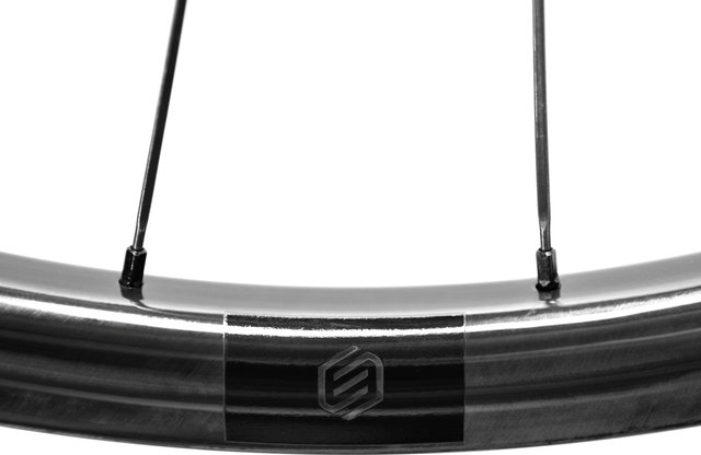 ERE Research Tenaci GT25 Carbon Disc Center Lock 28" Laufradsatz - black-black/Non Boost/Non Boost/28"/142 mm/100 mm/Shimano Road