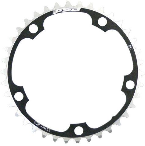 FSA Kettenblatt Pro Road, S-10, 5-Arm, 130 mm Lochkreis - schwarz/38 Zähne