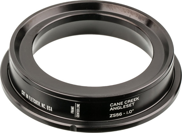 Cane Creek Lower Bearing Cup for AngleSet ZS56 - black/1.0°