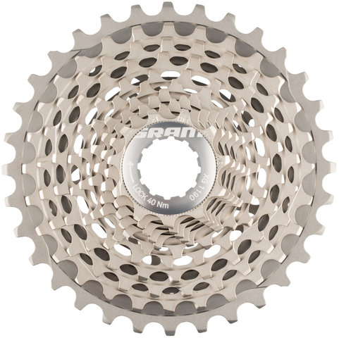 SRAM Cassette XG-1190 de 11 velocidades - silver/11-32