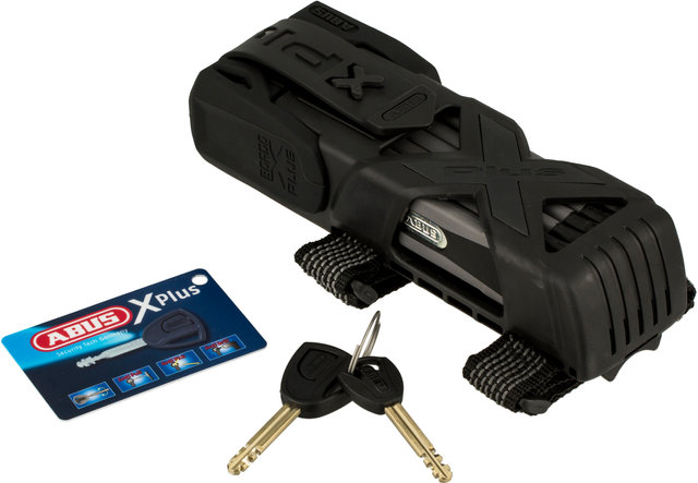 Bordo Granit XPlus 6500 Folding Lock w/ Carrying Bag - black/85 cm