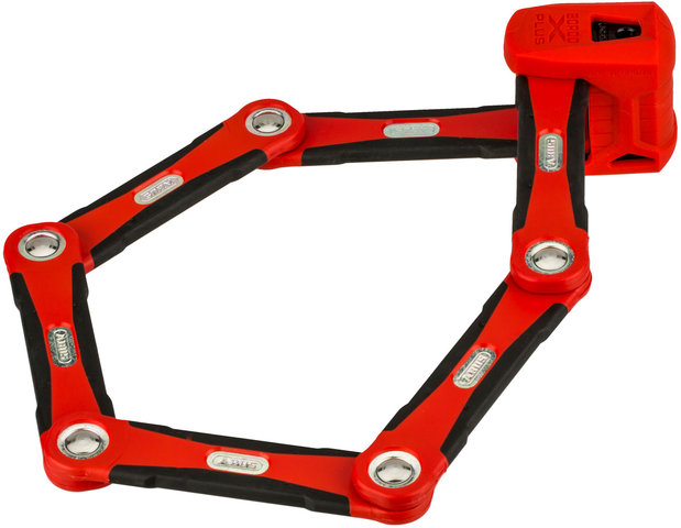 Bordo Granit XPlus 6500 Folding Lock w/ Carrying Bag - red/85 cm