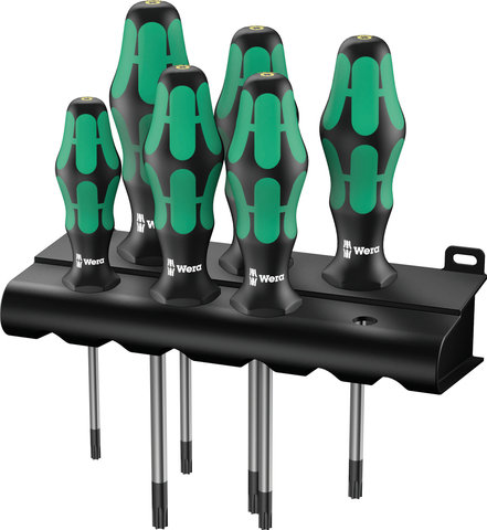 Wera Juego de destornilladores Kraftform Plus TORX® - negro-verde