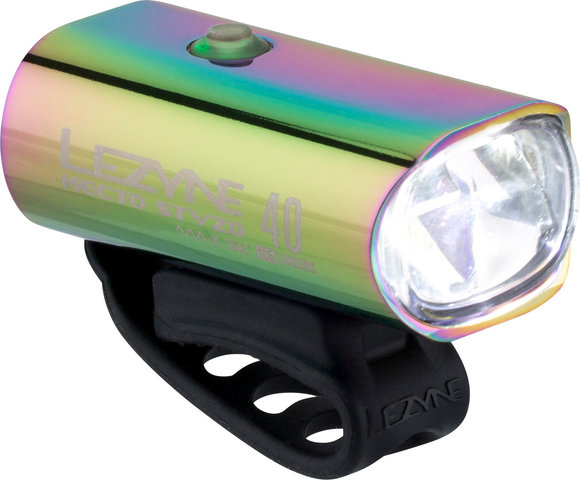 Lezyne Hecto Drive 40 LED front light with StVZO approval - neo metallic