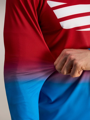 alpinestars A-Dura Astars 2.0 L/S Trikot - red-bright blue | S