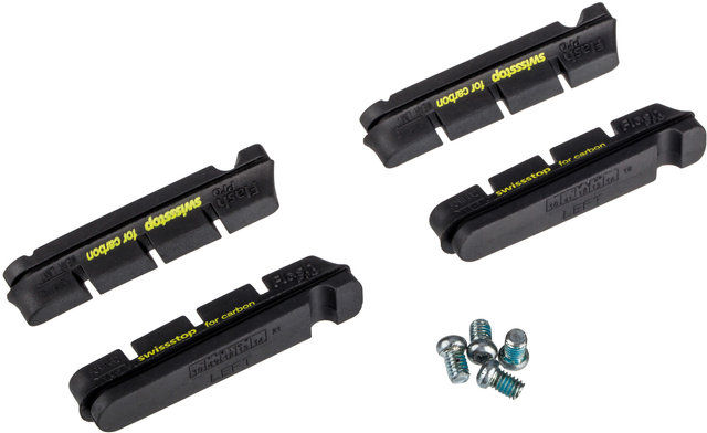 Plaquettes de Frein Cartridge FlashPro Carbon pour Shimano/SRAM - black prince/universal